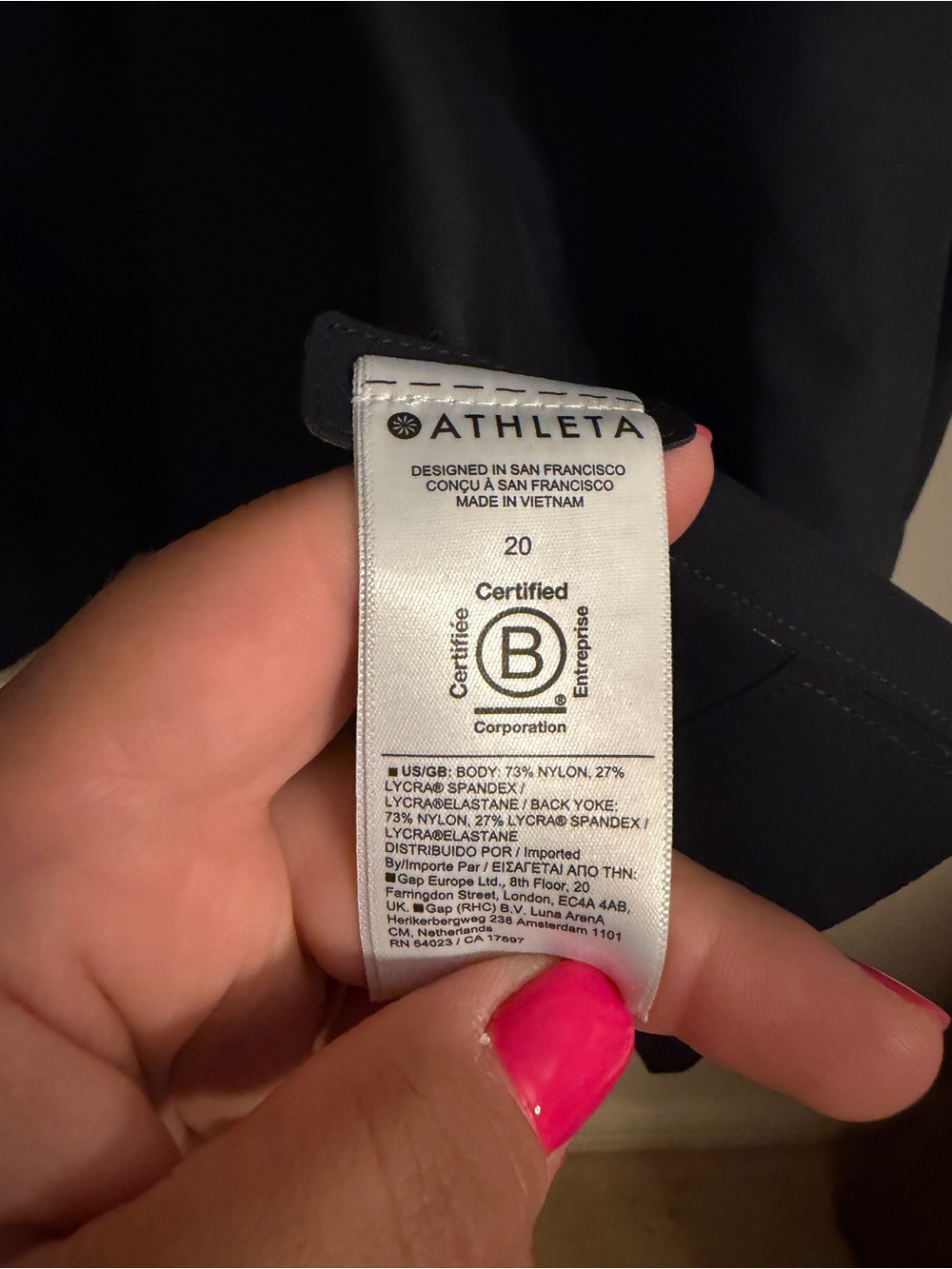 Athleta Note Takes Blazer Black Snap Button Jacket Plus 20 - Picture 7 of 9